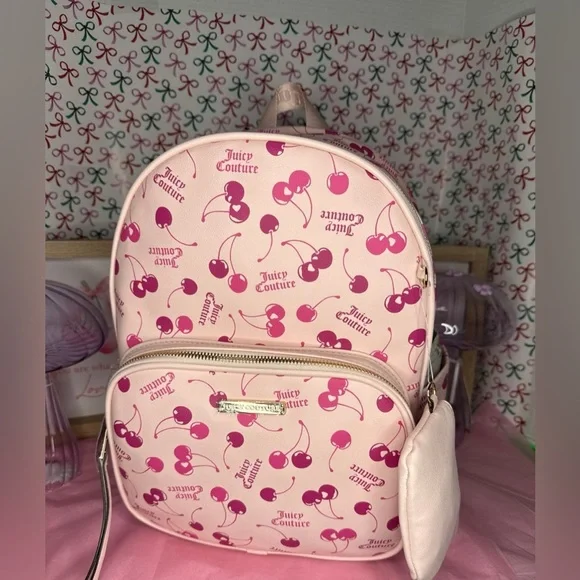 Juicy Couture | Bags | Juicy Couture Cherry Backpack | Poshmark display picture 2